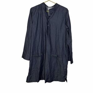 ✨ HOLLY SHAE Navy Long‎ Sleeve Tunic Dress S/M ✨